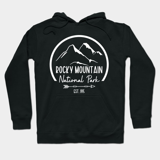 Rocky Mountain National Park Hoodie by Xtian Dela ✅